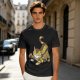 Olive T-shirt with Catbus and Soot Sprite Anime Print