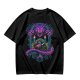Dungeon Dragon and Warrior Graphic T-Shirt for Fantasy Game Fans