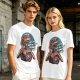 Olive t-shirt with E.T. 'Get Me Out Of This Planet ASAP' print