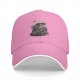 Black baseball cap with Relax Die skeleton palm tree graphic