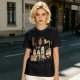 Olive T-Shirt with Japanese Food Monster Yokai Art Print