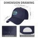 Black Baseball Cap With Stormy Sailing Ship Art Print