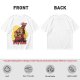 Olive T-Shirt With One Piece Anime Crew 'In My Island' Print