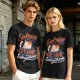 Olive T-Shirt with 'Embrace the Cat Hair It's Everywhere' Cat Graphic