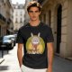 Totoro in Yellow Cardigan with Catbus Graphic T-Shirt