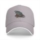 Black Baseball Cap With Wizard Owl Art Print