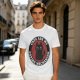 Olive t-shirt with 'Cats Are My Coping Mechanism' and black cat graphic