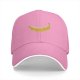 Black Baseball Cap With Banana Graphic Print