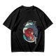 Spirited Away anime graphic olive green short sleeve t-shirt