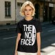 Olive T-shirt with The No Face graphic print