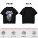 One Piece Monkey D. Luffy Gear 5 Metal Rock Style Graphic T-Shirt