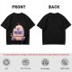 Olive T-Shirt With 'My Patience' Gravestone Graphic Print