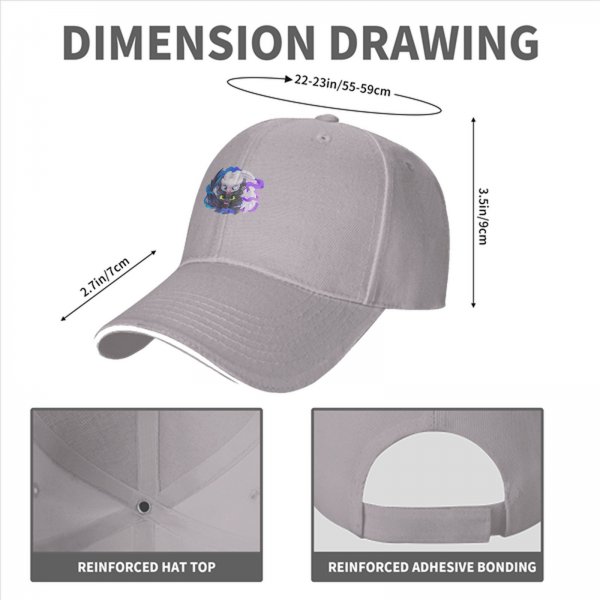 Black Baseball Cap With Toothless And Light Fury Dragon Art