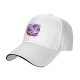 Black baseball cap with Twilight Sparkle reading a magic book print