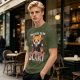 Too Cute To Be Scary Vampire Cat Graphic T-Shirt