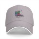 Black baseball cap with Fresh Beets turntable graphic