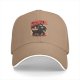 Black Baseball Cap With Chaotic Neutral Hellhound Fire Art Print