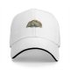 Black Baseball Cap With Hiding Turtle Graphic Design