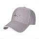 Black baseball cap with shrugging skeleton graphic