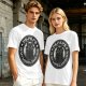 Olive cat graphic t-shirt with 'PS PS PS is my love language' print