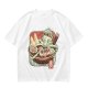 Olive T-Shirt With Octopus Chef In Ramen Bowl Graphic