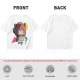 Olive T-shirt with Crying Tony Tony Chopper Graphic Print