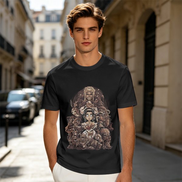 Labyrinth Goblin Throne Graphic Tee
