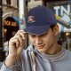 Black Baseball Cap with Cute Tony Tony Chopper Anime Print