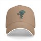Black Baseball Cap With Alien Holding Drink Graphic
