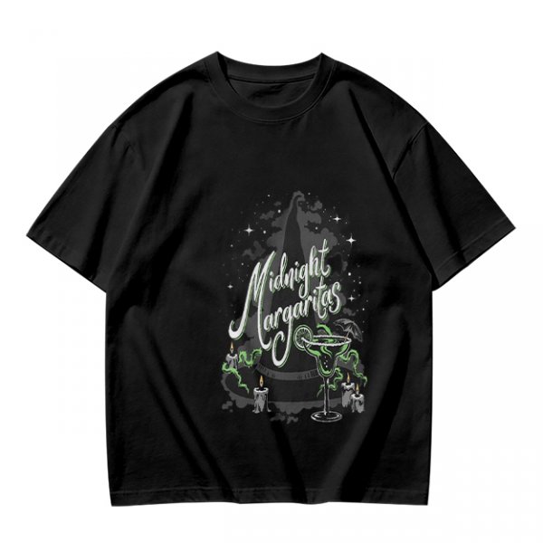 Midnight Margaritas Witch Themed Graphic T-Shirt