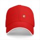 Black Baseball Cap With Stacked Coffee Cups Graphic