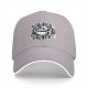 Black baseball cap with 'Give Me Coffee Or Give Me Death' skull graphic