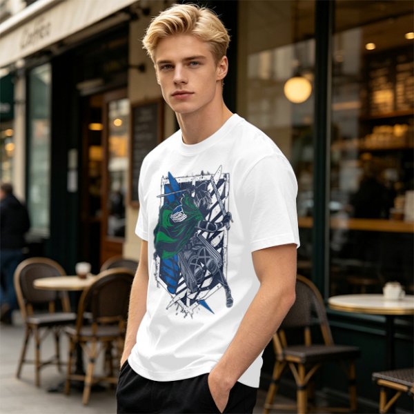Attack on Titan Scout Regiment Soldier Graphic T-Shirt