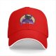 Black baseball cap featuring Toothless dragon and moon graphic