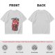 Olive T-shirt with Spider-Punk Cat Playing Guitar Graphic