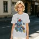 Olive T-Shirt With Fantasy Dice Castle Graphic Design