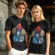 Dungeons and Dragons Elemental Dice Yin Yang Graphic T-Shirt