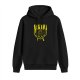 One Piece Nakama Tony Tony Chopper Graphic Black Hoodie
