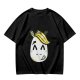 Olive T-Shirt With Cute Cartoon Horse Graphic Print