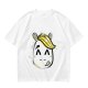 Olive T-Shirt With Cute Cartoon Horse Graphic Print