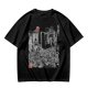 Olive Anime Scout Regiment Action Graphic T-Shirt