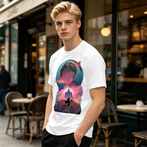 Attack on Titan Levi Ackerman Graphic Anime T-Shirt