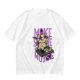 Olive T-Shirt with DJ Cat Graphic and Make Some Noise Text