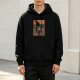 Black Hoodie With The Scream Art Print
