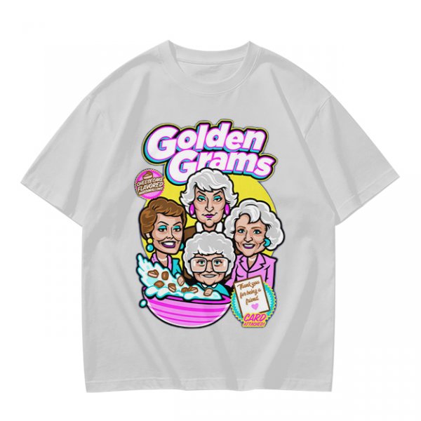Golden Grams Themed Graphic T-Shirt Featuring The Golden Girls