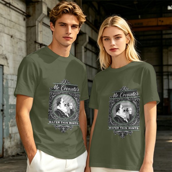 Mr. Creosote's Wafer Thin Mints Graphic T-Shirt