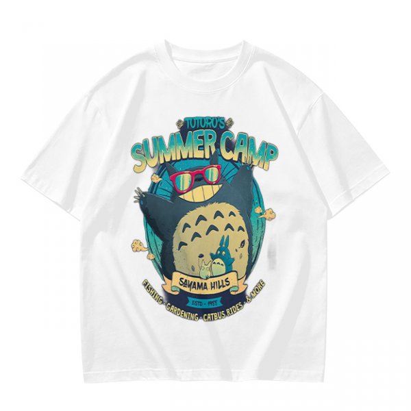 Totoro's Summer Camp Graphic T-Shirt