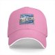 Black Baseball Cap with Blue Shell Brewing Co Mushroom White IPA Print