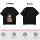Olive T-Shirt Featuring a Cute Cat Sushi Chef Illustration