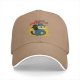Black baseball cap with Plague Ducktor graphic print